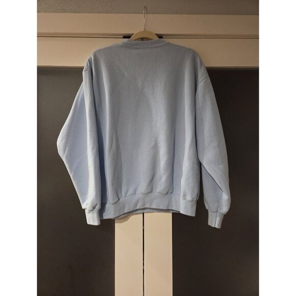 Vtg 80s 90s United States Navy Mom Crewneck Sweatshirt Size L Military Flaws - Picture 2 of 9